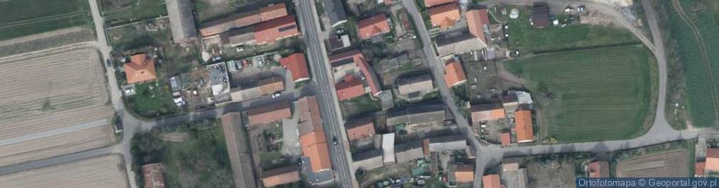 Zdjęcie satelitarne Brzeg Głogowski ul.