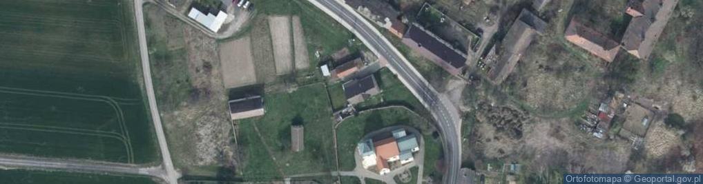 Zdjęcie satelitarne Brzeg Głogowski ul.