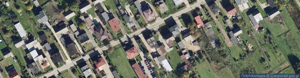 Zdjęcie satelitarne Brzękowice Górne ul.