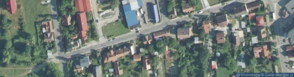 Zdjęcie satelitarne Brzezowiecka ul.