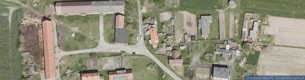 Zdjęcie satelitarne Brzezina Sułowska Osada ul.