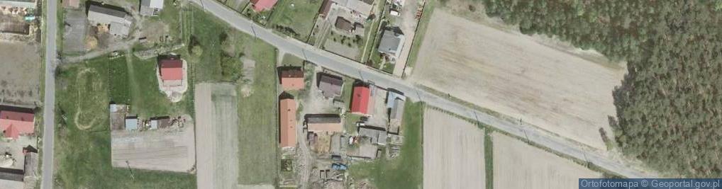 Zdjęcie satelitarne Brzezina Sułowska ul.