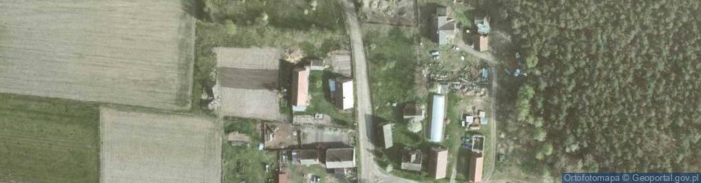 Zdjęcie satelitarne Brzezina Sułowska ul.