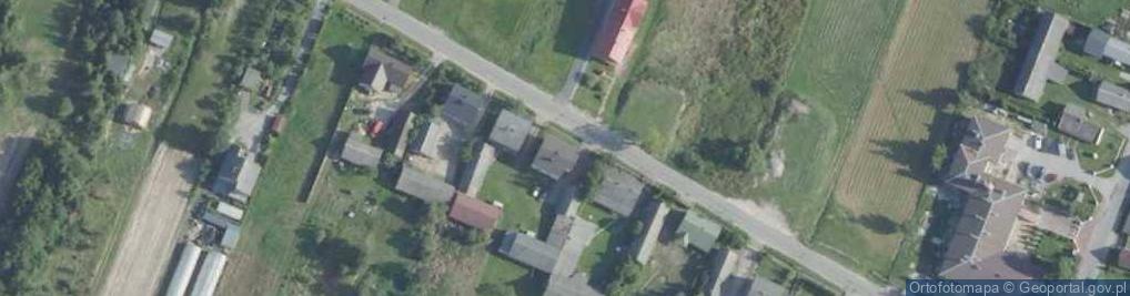 Zdjęcie satelitarne Brzezinki ul.