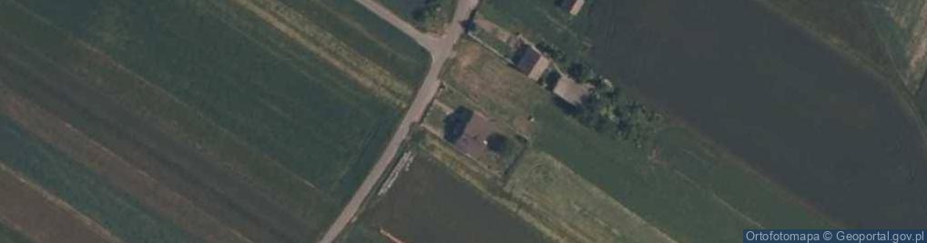 Zdjęcie satelitarne Brzeziny Cieciułowskie ul.