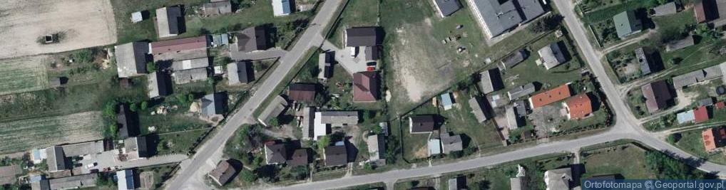 Zdjęcie satelitarne Brzeziny ul.