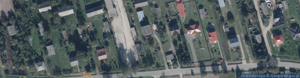 Zdjęcie satelitarne Brzeźnica Bychawska-Kolonia ul.