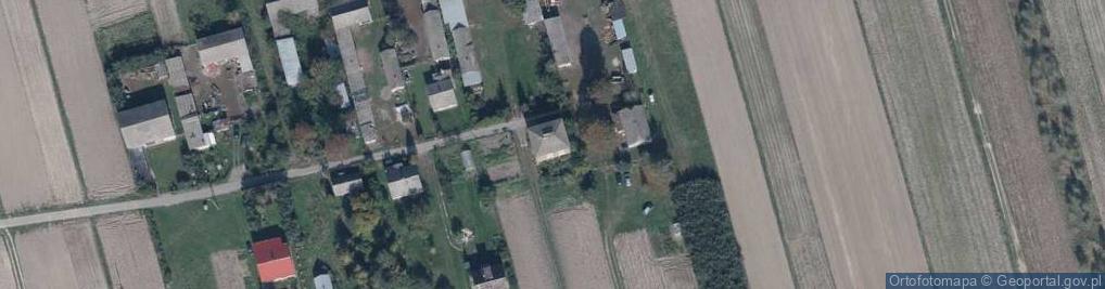 Zdjęcie satelitarne Brzeźnica Bychawska-Kolonia ul.