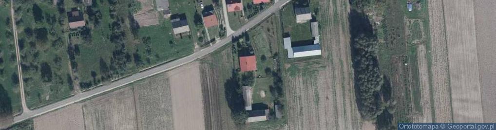 Zdjęcie satelitarne Brzeźnica Bychawska-Kolonia ul.