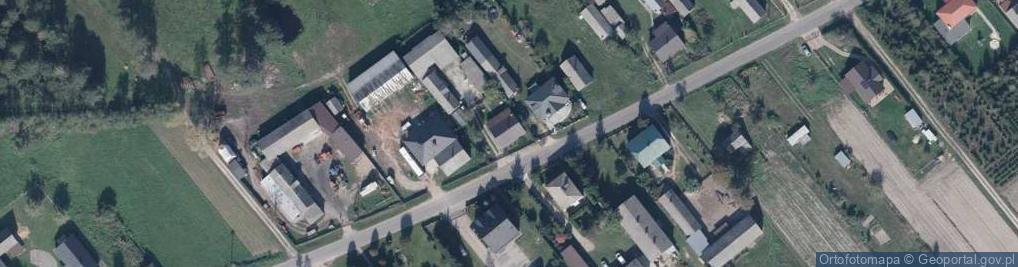 Zdjęcie satelitarne Brzeźnica Książęca-Kolonia ul.