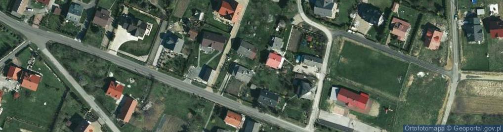 Zdjęcie satelitarne Brzoskwinia ul.
