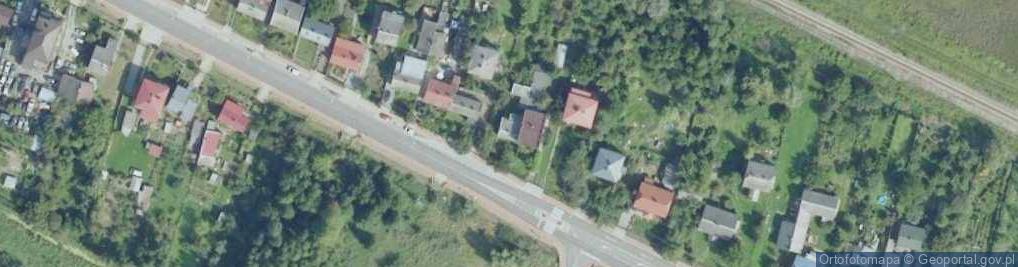 Zdjęcie satelitarne Brzóstowa ul.