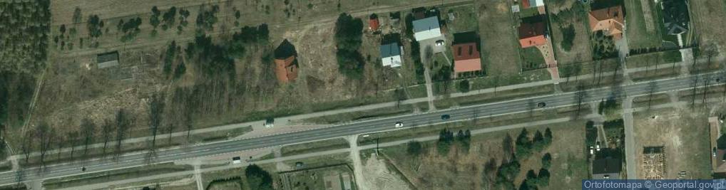 Zdjęcie satelitarne Brzóza Królewska ul.