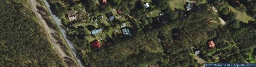 Zdjęcie satelitarne Brzóze Duże ul.
