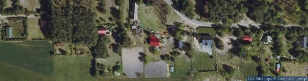 Zdjęcie satelitarne Brzóze Małe ul.