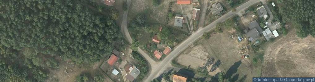 Zdjęcie satelitarne Brzozie ul.