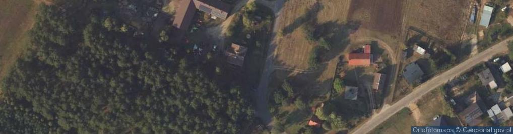 Zdjęcie satelitarne Brzozie ul.