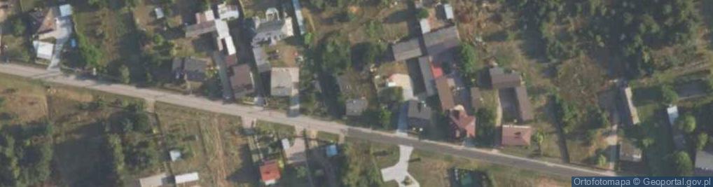 Zdjęcie satelitarne Brzózki ul.