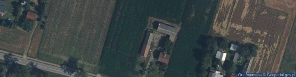 Zdjęcie satelitarne Brzozów-Kolonia ul.