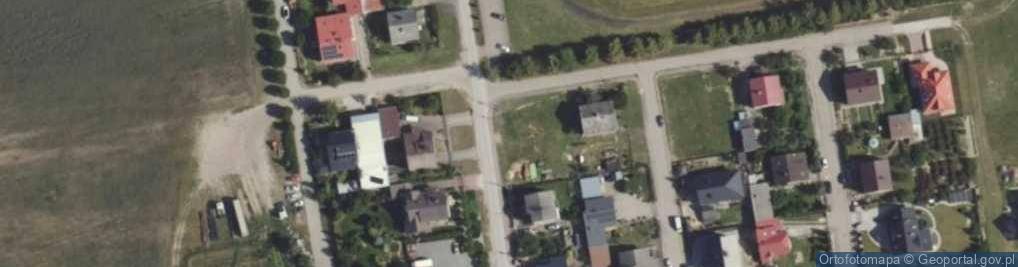 Zdjęcie satelitarne Brzozów Stary ul.