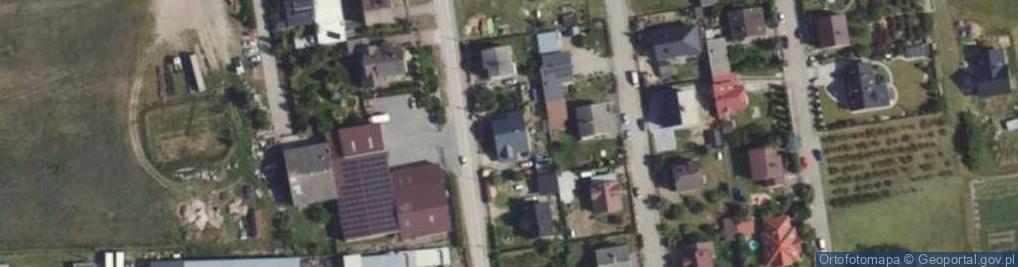 Zdjęcie satelitarne Brzozów Stary ul.