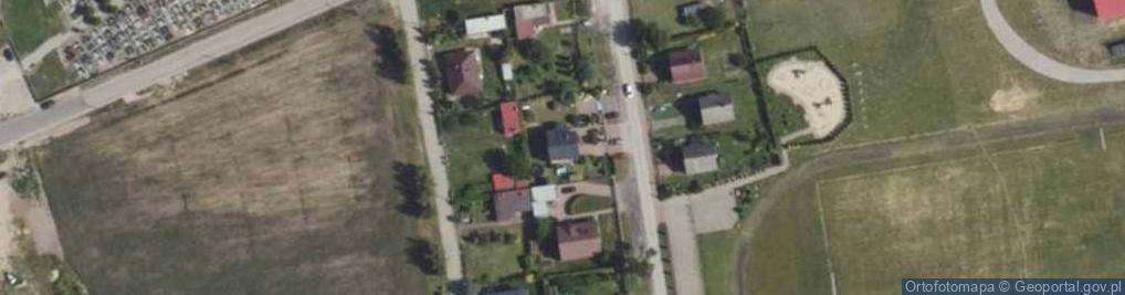 Zdjęcie satelitarne Brzozów Stary ul.