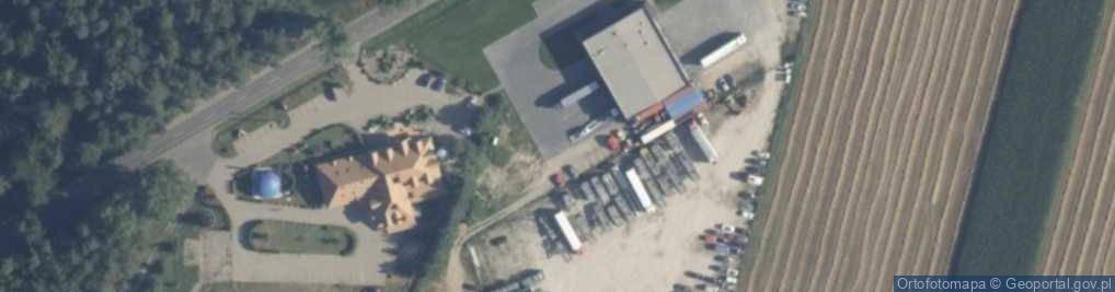 Zdjęcie satelitarne Brzozów ul.