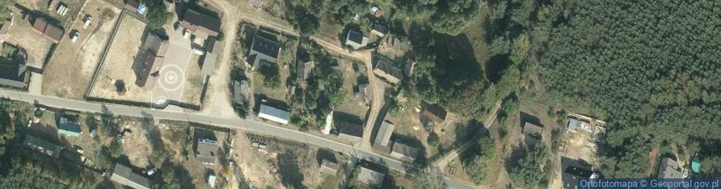 Zdjęcie satelitarne Brzozowe Błota ul.
