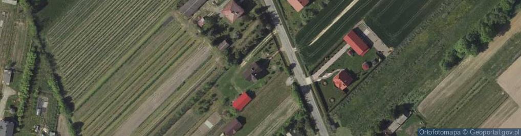 Zdjęcie satelitarne Brzozówka-Kolonia ul.