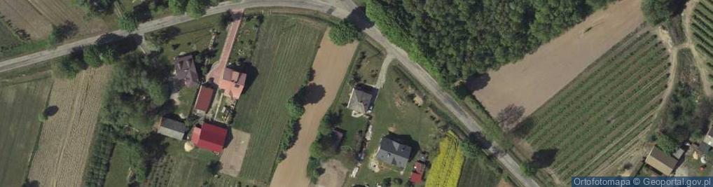 Zdjęcie satelitarne Brzozówka-Kolonia ul.