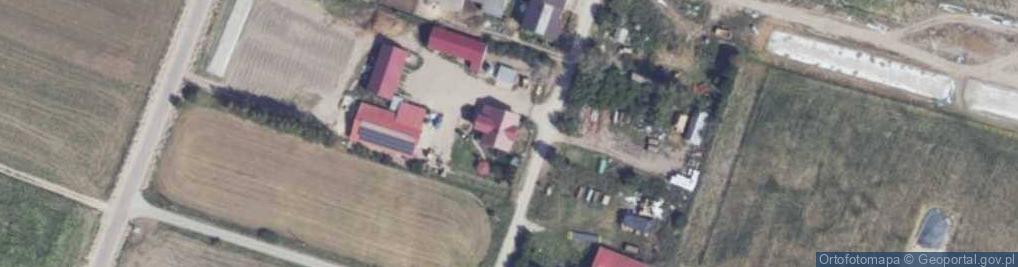 Zdjęcie satelitarne Brzozowo-Dąbrówka ul.