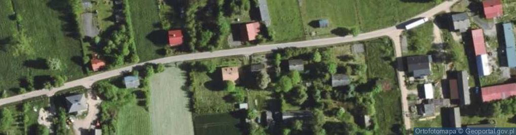Zdjęcie satelitarne Brzozowo-Łęg ul.