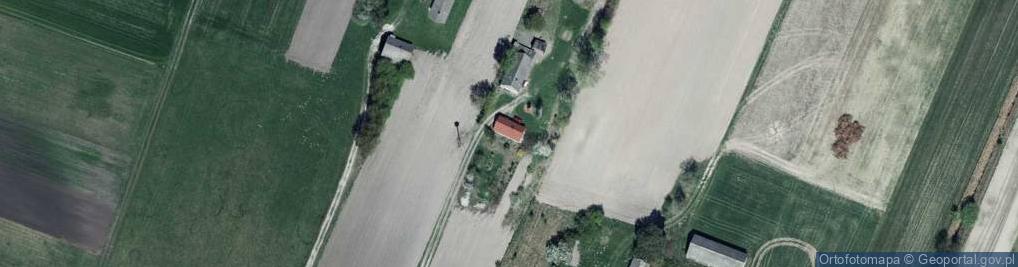 Zdjęcie satelitarne Brzozowy Kąt ul.