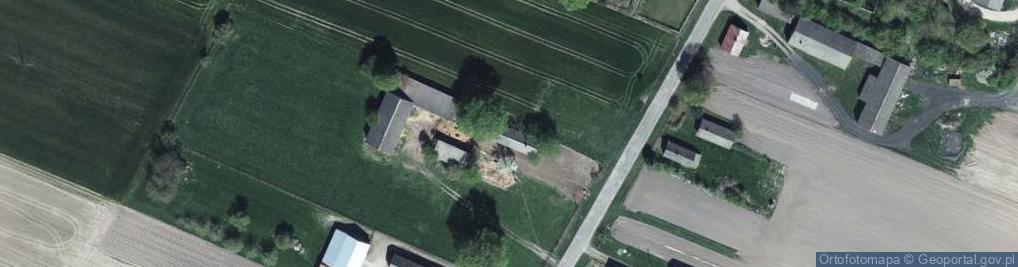 Zdjęcie satelitarne Brzozowy Kąt ul.