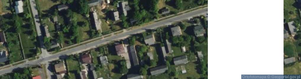 Zdjęcie satelitarne Brzustów ul.