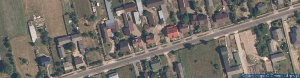 Zdjęcie satelitarne Brzustów ul.