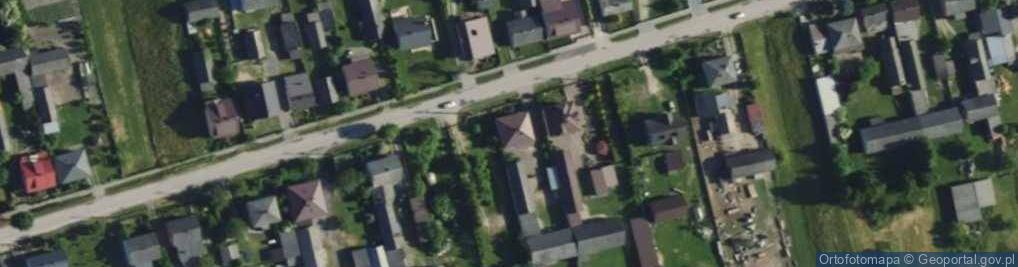 Zdjęcie satelitarne Brzustów ul.