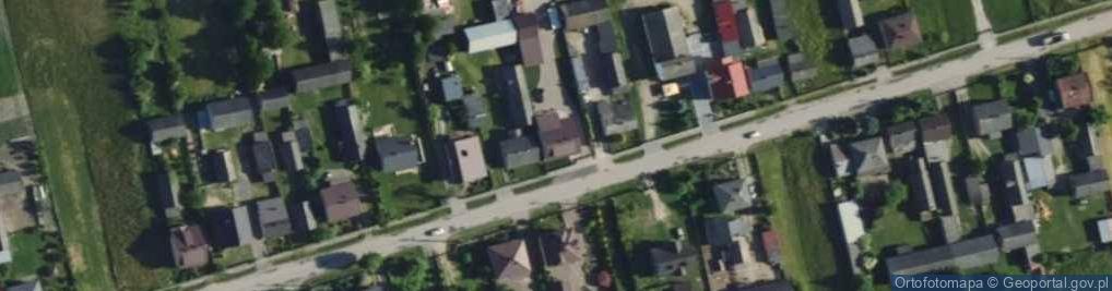 Zdjęcie satelitarne Brzustów ul.