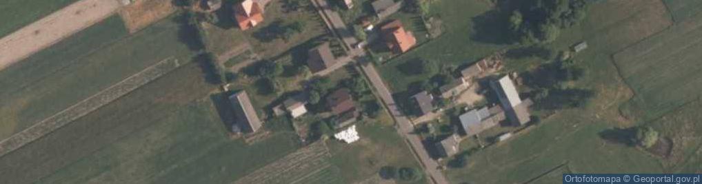 Zdjęcie satelitarne Brzustówek ul.