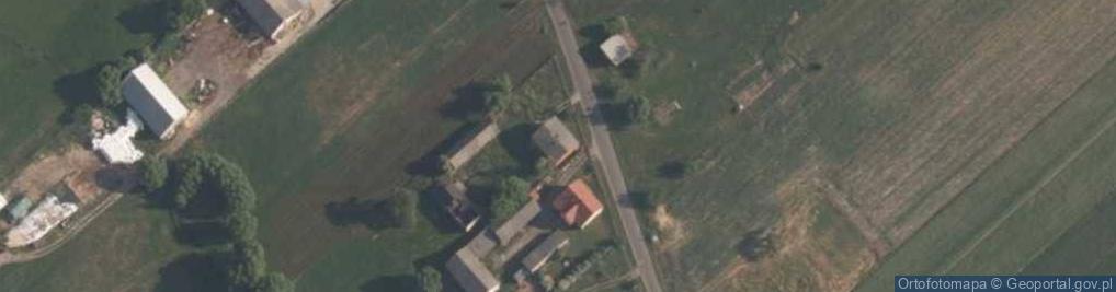 Zdjęcie satelitarne Brzustówek ul.