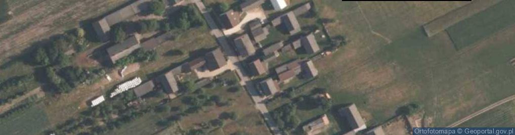 Zdjęcie satelitarne Brzustówek-Kolonia ul.