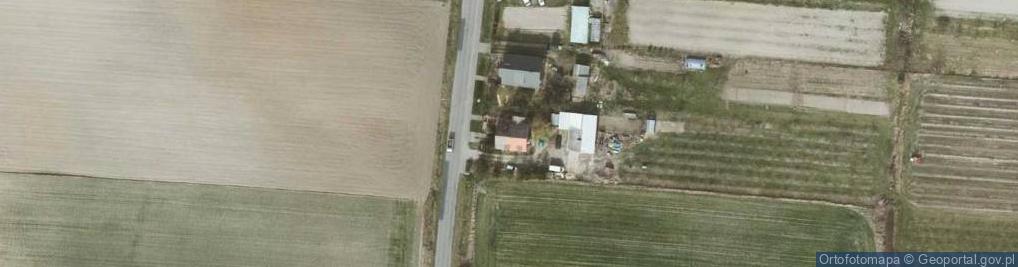 Zdjęcie satelitarne Brzyków ul.
