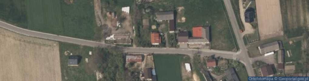 Zdjęcie satelitarne Brzyków ul.