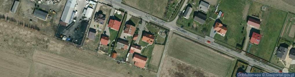 Zdjęcie satelitarne Brzyska ul.