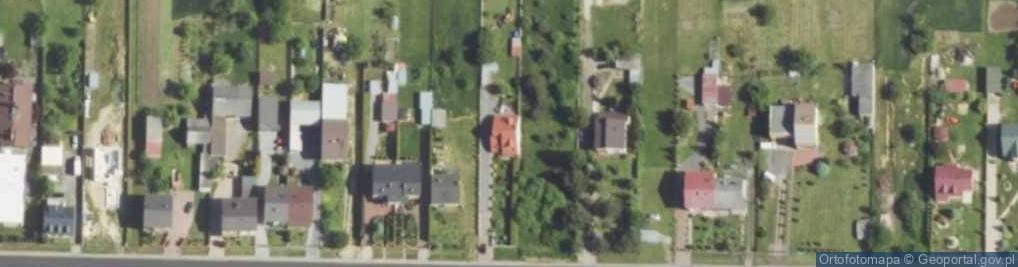 Zdjęcie satelitarne Brzyszów ul.