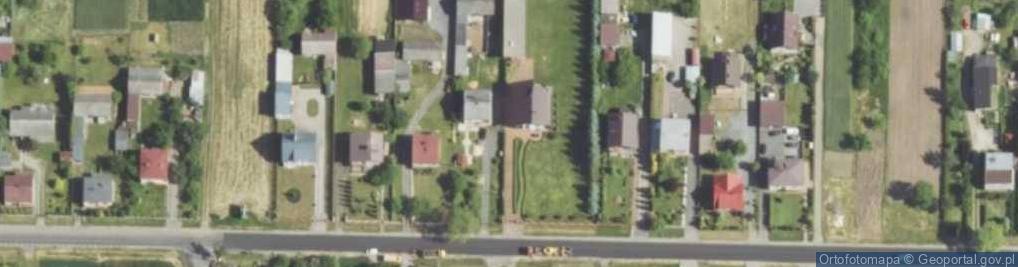 Zdjęcie satelitarne Brzyszów ul.