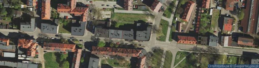 Zdjęcie satelitarne Brzezińska ul.