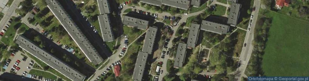 Zdjęcie satelitarne Brożka Ludwika ul.