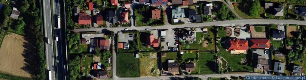 Zdjęcie satelitarne Braterska ul.