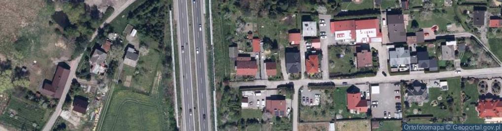 Zdjęcie satelitarne Braterska ul.